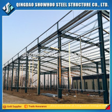 Prefab Building Large Span Construção Light Steel Frame Structures